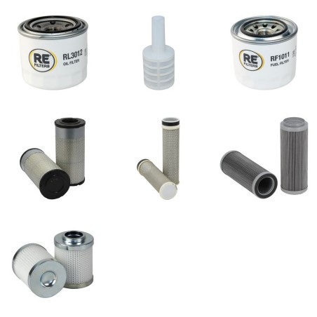 Filter Kit for Yanmar VIO57-6A with Yanmar Eng 2019-