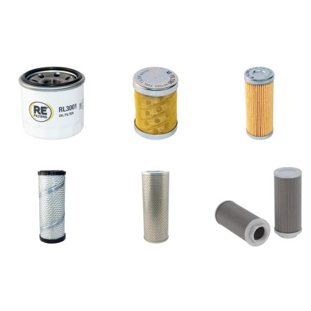 HYUNDAI HX 140L Filter Service Kit Air - Oil - Fuel