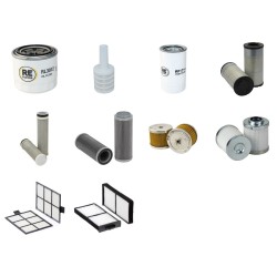 Filter Kit for Yanmar VIO57-6 BCR with Yanmar Eng 2017-