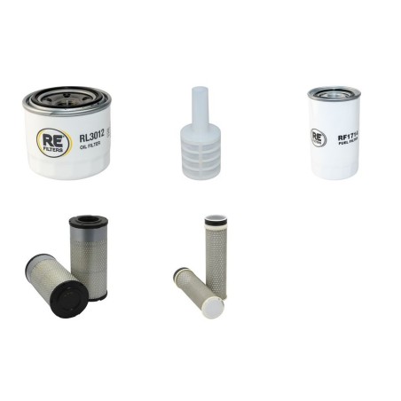 Filter Kit for Yanmar VIO57-6 BCR with Yanmar Engine/2017 Air - Oil - Fuel