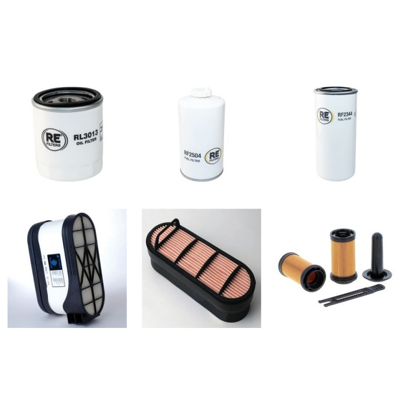 Filter kit for Merlo TF 33.9 CS 115 with Deutz Engine Air - Oil - Fuel
