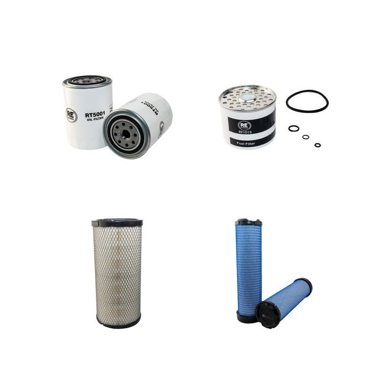 MANITOU MLA 628 TURBO POWERSHIFT SERIES 2 (12) Filter Service Kit Air Oil Fuel Filters