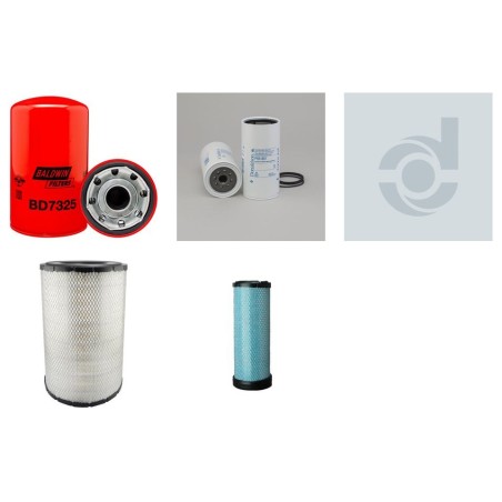 Filter kit for Kobelco SK350LC-9 Air Oil Fuel Filters