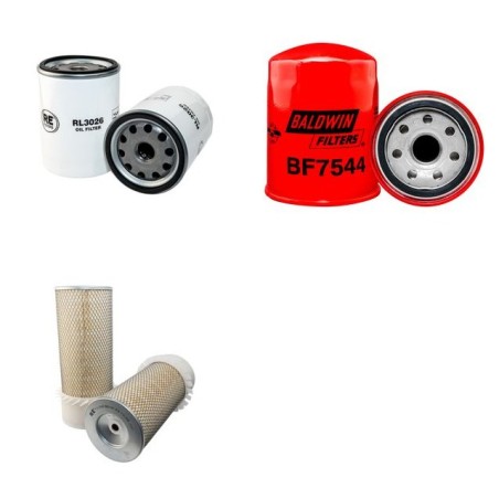 Filter kit suitable for CAT DP 70 with Mitsubishi S6S Engine