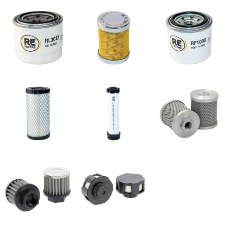 Filter kit for New Holland E17C 
