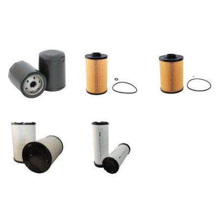 SCHAEFF HR 14 (356/1431-) Filter Service Kit w/Mitsubishi S4L-61KL Eng.