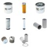 Filter kit for Case CX30C with Kubota D1305-EF04 Engine