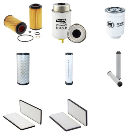 Filter Kit for JCB 85 Z2 with Kohler / KDI 2504 TCR / 01.202 Engine
