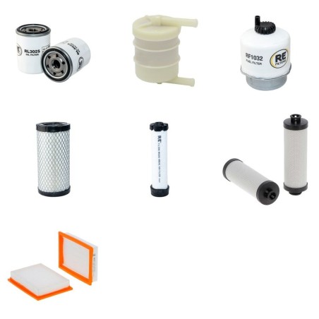 Filter Kit for JCB 19 C-1 PC with / 01.2019 Engine