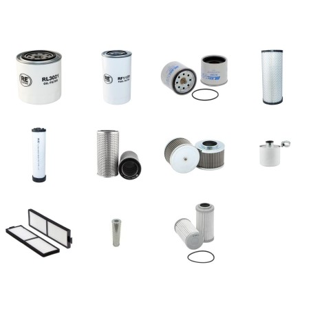 VOLVO ECR 58 F Filter Service Kit w/VOLVO / D2.6HCRT-EU7 / 01.2020 Eng.