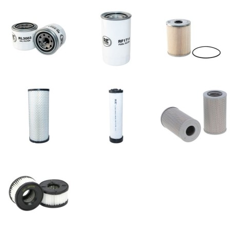 Filter Kit for Komatsu PC58 MR 5 with / 01.2020 Engine