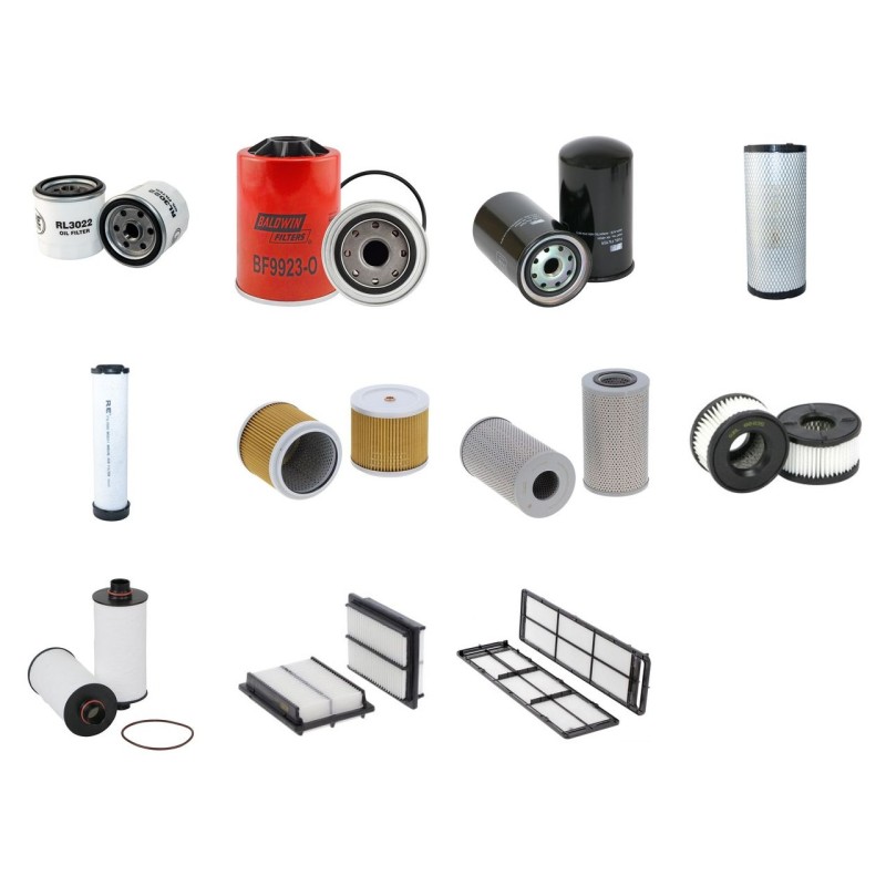 Filter Kit for Komatsu PC88 MR-10 with Komatsu / SAA4D95-LE6-C / 01.2 Engine
