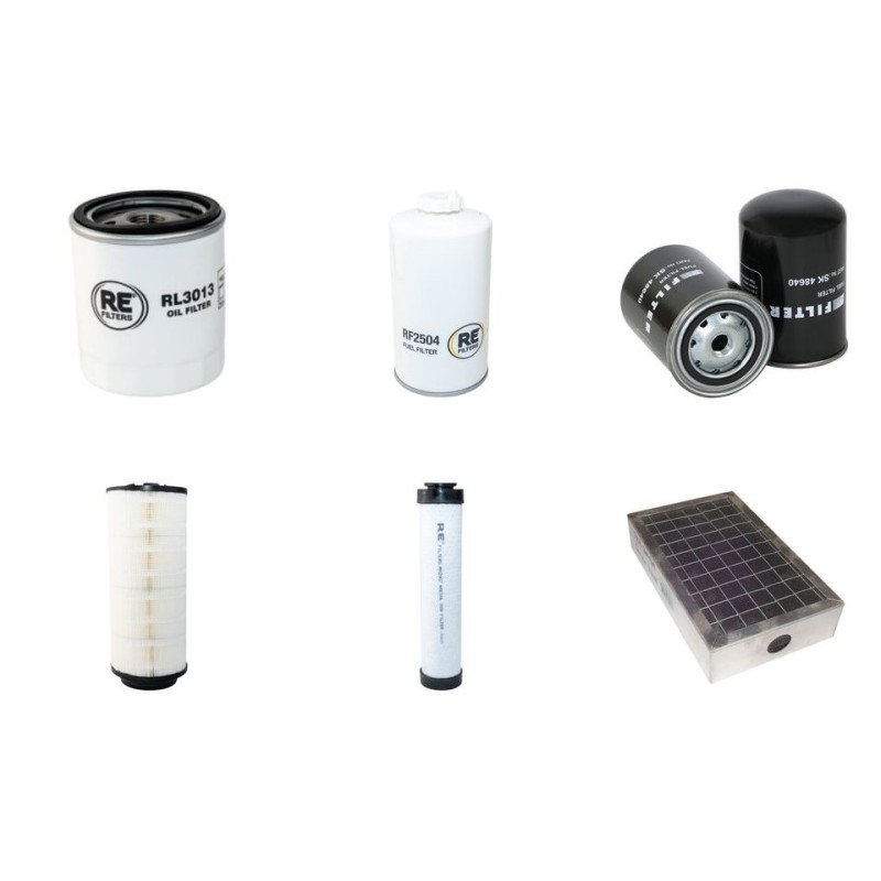Filter Kit for Yanmar SV85 with Deutz / TCD2.9L4 / 01.2019 Engine
