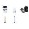 Filter Kit for Yanmar SV85 Air Oil Fuel Filters with Deutz / TCD2.9L4 / 01.2019 Engine
