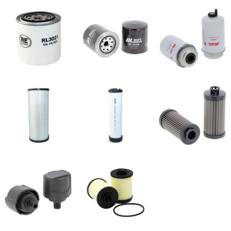 VOLVO ECR 50 F Filter Service Kit w/KUBOTA / D2.4H-CR-EW54 / 01.20 Eng.