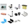 Filter kit for Wacker Neuson EZ80 with Perkins / 404J-E22T / 01.2021 Engine