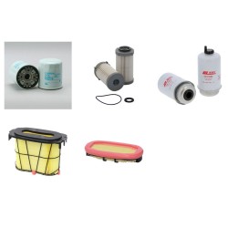 Filter kit for Wacker Neuson EZ80 Air Oil Fuel Filters with Perkins / 404J-E22T / 01.2021 Engine