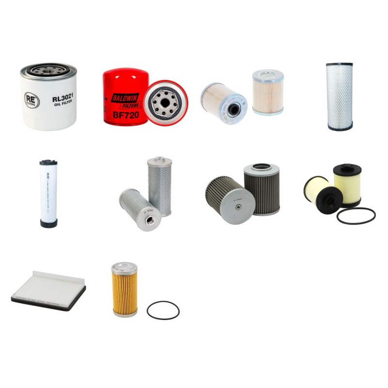 Kubota KX060-5 Filter Service Kit
