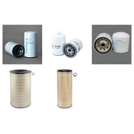AGCO TRACTORS DT 200 Filter Service Kit w/CUMMINSeng. 01.2002 - 12.2004 Air Oil Fuel