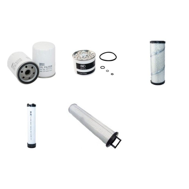 AGRIA HISPANIA TH 15.15 Filter Service Kit w/PERKINSeng.