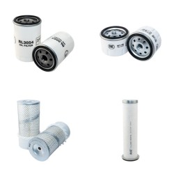 AGROMEHANIKA AGT 860 Filter Service Kit w/LOMBARDINI LDW2204Teng.  Air Oil Fuel