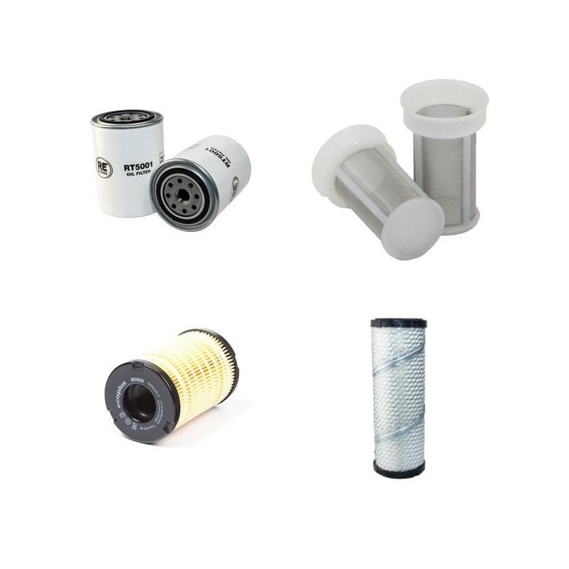 ALLMAM MARINE LTD TEMPEST 22 KW Filter Service Kit w/PERKINS 1103A-33Geng. 01.2006 -  Air Oil Fuel