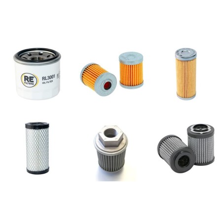 ALLMAM MARINE LTD TEMPEST 52 KW Filter Service Kit w/PERKINS 1104A-44TG1eng. 01.2006 -