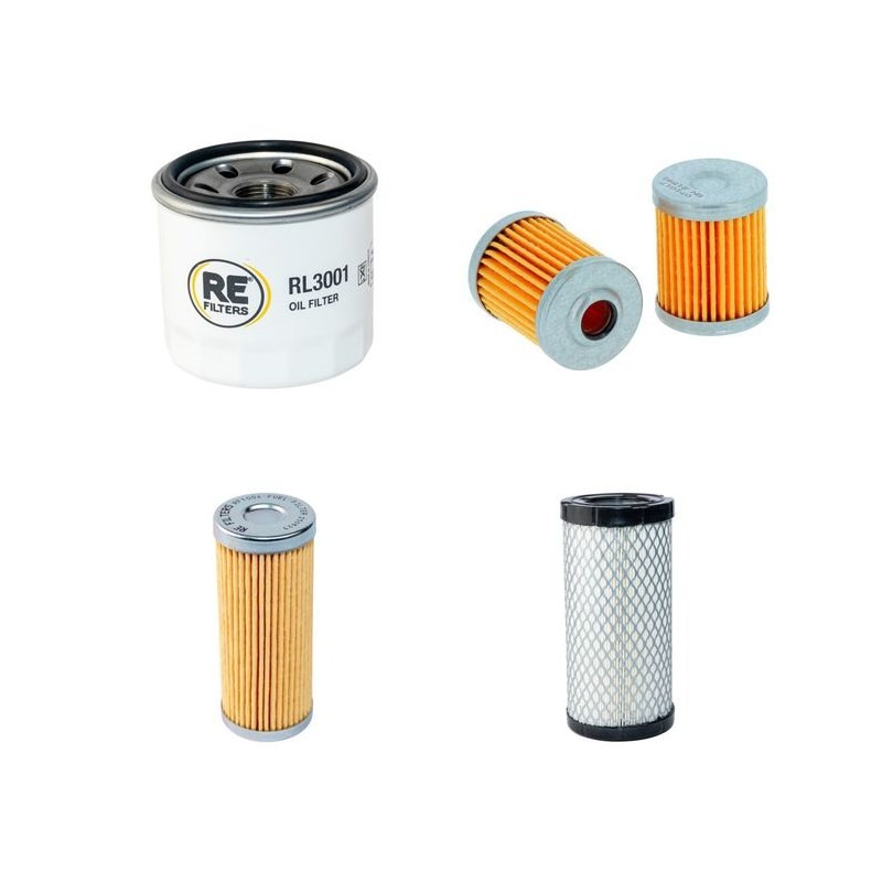 ALMAC ITALIA JIBBI 1250 Filter Service Kit w/YANMAReng. 01.2020 -  Air Oil Fuel