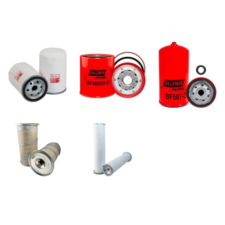AMB ROUSSET R 19 Filter Service Kit w/VM 33C/3eng.  Air Oil Fuel