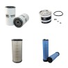 MANITOU MLT 633-120 LS POWERSHIFT SERIES 1 (46) Filter Service Kit Air Oil Fuel Filters