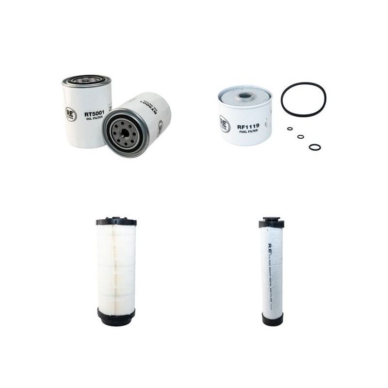 ARMATRAC 504 E Filter Service Kit w/PERKINSeng.  Air Oil Fuel