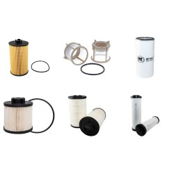 BEAM S 12000 Filter Service Kit w/MERCEDES OM 904 LAeng. 01.2013 -  Air Oil Fuel