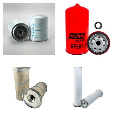 BENATI 2000 Filter Service Kit w/FIATeng.  Air Oil Fuel