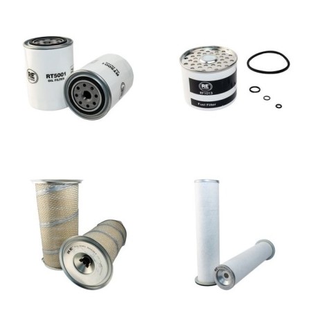 BENATI 5.10 Filter Service Kit w/PERKINSeng.  Air Oil Fuel
