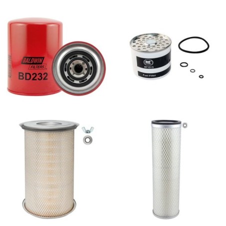 BENATI 5.25 Filter Service Kit w/IVECOeng.  Air Oil Fuel