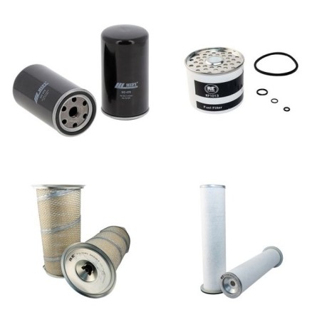 BENATI 60 PSB Filter Service Kit w/PERKINSeng.  Air Oil Fuel