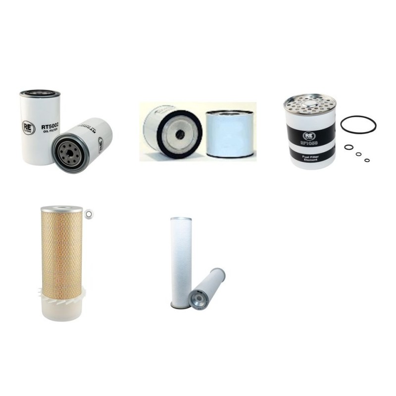 BENATI H 160 Filter Service Kit w/PERKINSeng.  Air Oil Fuel
