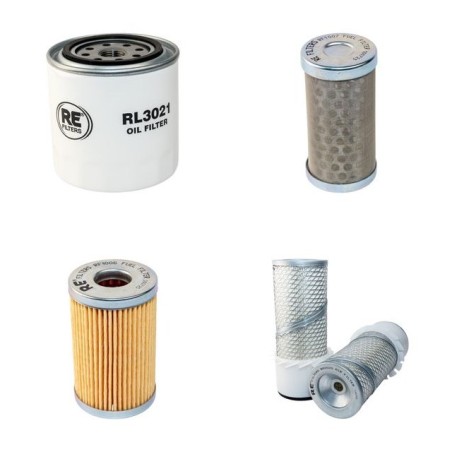 BERGMANN COMPACTING RPM 7700 MOBILE JUMBO Filter Service Kit w/KUBOTA D 1803eng.  Air Oil Fuel