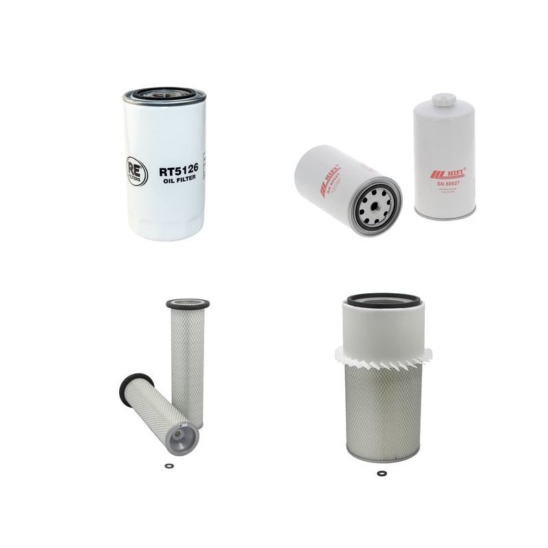 BONFIGLIOLI SQUALO 2000 Filter Service Kit w/IVECOeng.  Air Oil Fuel