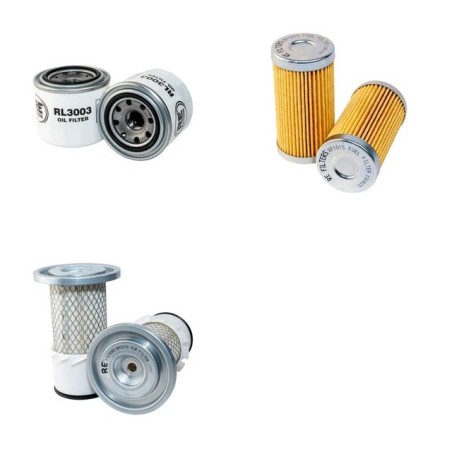 BOTMAN MACHINE A EPURER Filter Service Kit w/KUBOTAeng.  Air Oil Fuel