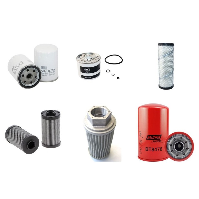BOURGOIN CT 1250 Filter Service Kit w/DEUTZ D2009LAeng. 01.2011 -
