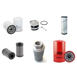 BOURGOIN CT 1660 Filter Service Kit w/PERKINS HR60/2800eng.