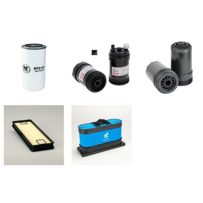 CASAGRANDE B 175 XP Filter Service Kit w/CUMMINS QSB6.7eng.  Air Oil Fuel