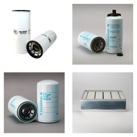 CASAGRANDE B 180 HD Filter Service Kit w/CUMMINS QSCeng. 01.2006 -  Air Oil Fuel
