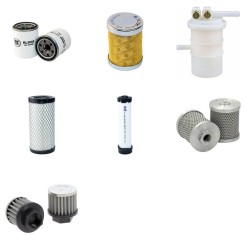 CASE CX 17 C Filter Service Kit w/KUBOTA D 902eng. 01.2017 -
