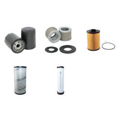 CASE CX 180 D Filter Service Kit w/ISUZUeng.  Air Oil Fuel