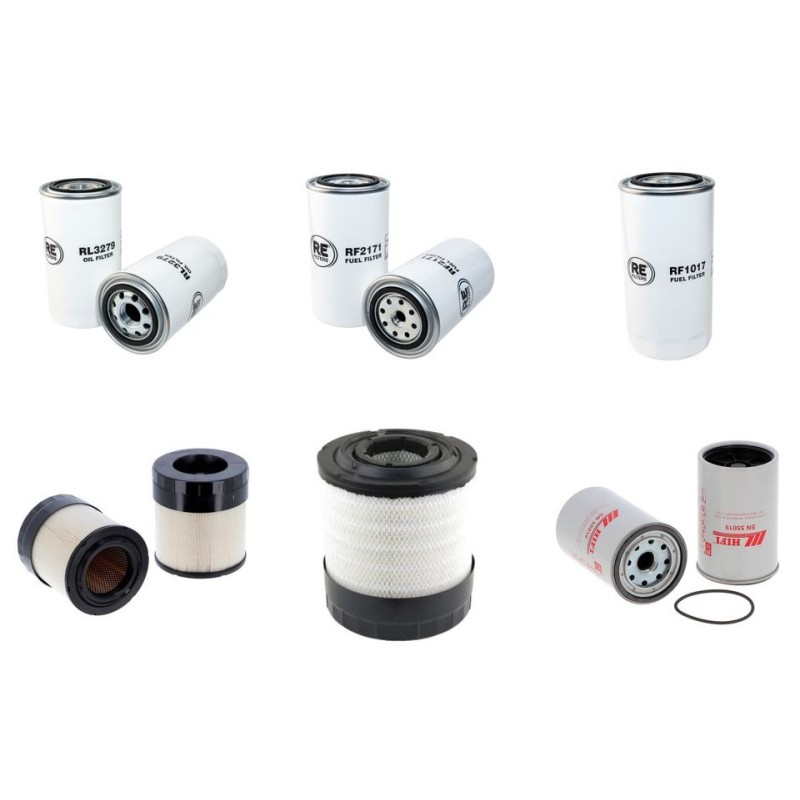 Filter kit for Case Puma 240 CVX with FPT Engine 01.2016 - Air Oil Fuel
