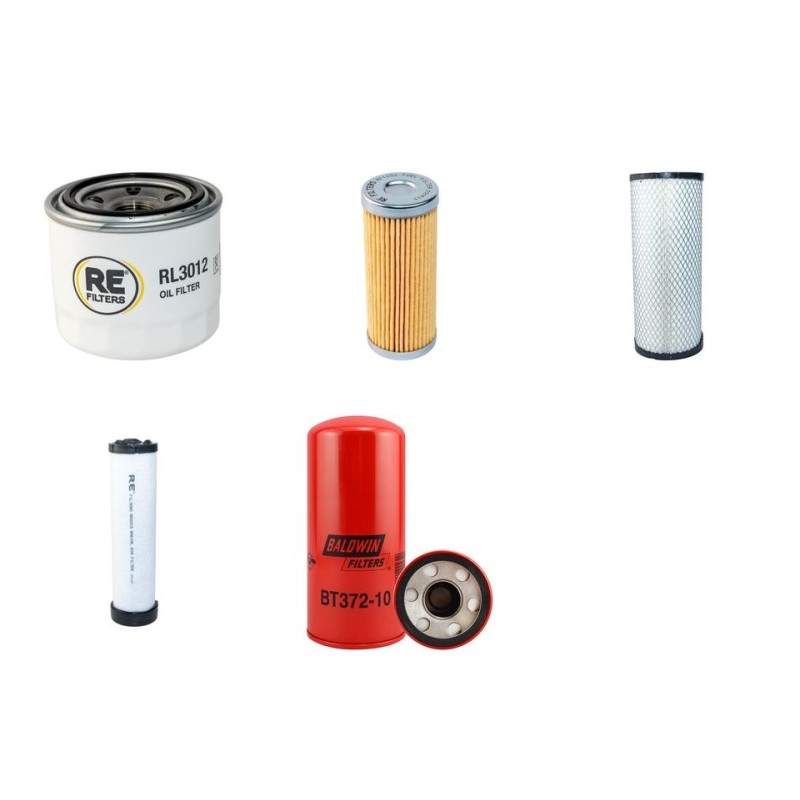 CENTURY C 38 Filter Service Kit w/KUKJE A2000N2eng. 01.2004 - 01.2005