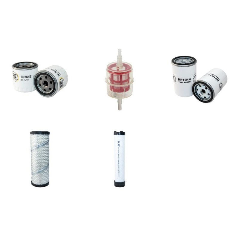 CHAPPOT MULTI JYP Filter Service Kit w/LOMBARDINI LDW 1404eng.  Air Oil Fuel