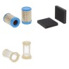 CHARGEUR PLUS MPT-82-1500-P Filter Service Kit w/KOHLER CH395eng. 01.2018 -  Air Oil Fuel